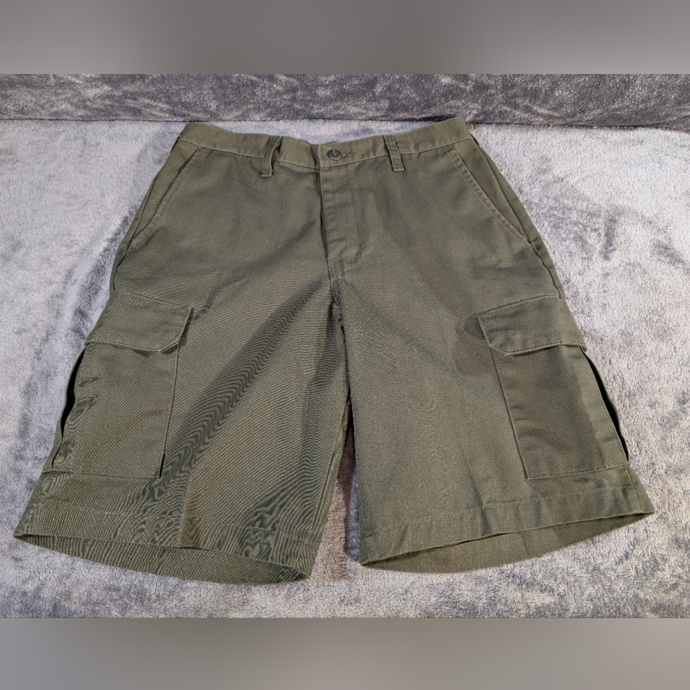 VF Imagewear Cargo Shorts Men's 30 Army Green Outdoors Work GORP Casual